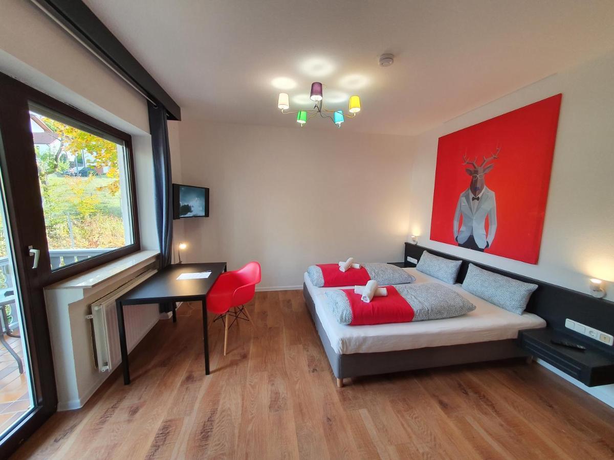 Garni Hotel Biebertal Am Milseburgradweg Hofbieber Kültér fotó