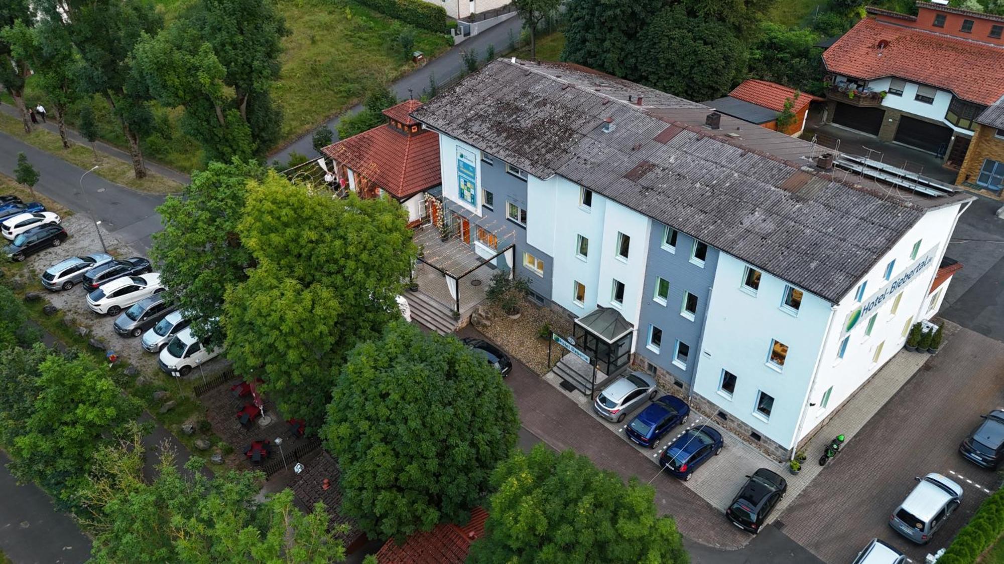 Garni Hotel Biebertal Am Milseburgradweg Hofbieber Kültér fotó